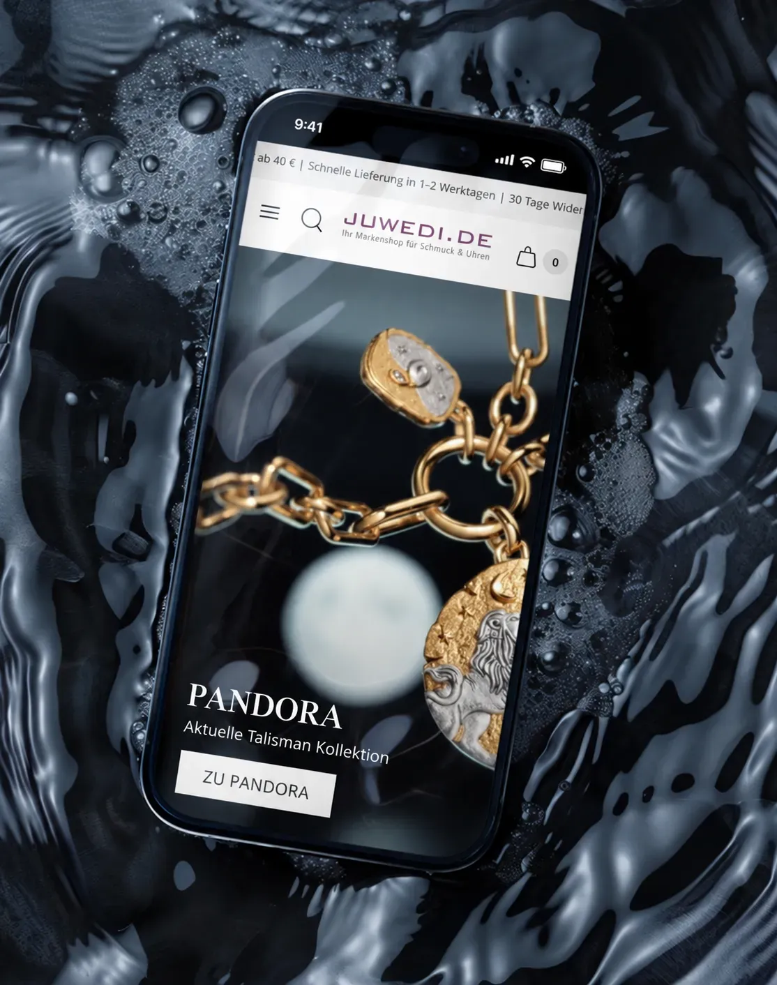 Juwedi.de Relaunch auf dem Smartphone